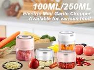 Wireless Speedy Chopper – One-Touch Electric Food Processor & Garlic Mincer