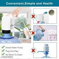 Automatic Rechargeable Water Dispenser Pump – One-Touch Smart Water Pump