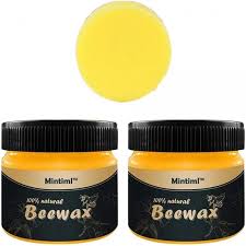 2 PACK Premium Natural Beewax Wood Polish – Restore & Protect Your Furniture (120ML)